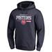 Men's Fanatics Branded Navy Detroit Pistons Hoops For Troops Pullover Hoodie