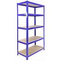 Monster Racking - Rayonnage T-Rax en Acier Sans Boulons Bleu 90cm x 45cm x 180cm - blue