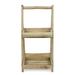 Gracie Oaks Naranjo 29.5" H x 20" W x 14.5" D Folding Storage Rack Wood in Brown | 29.5 H x 20 W x 14.5 D in | Wayfair