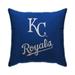 Blue Kansas City Royals 18" x Plush Team Logo Decorative Throw Pillow