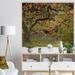 Design Art 'Japanese Garden Fall Season' Photographic Print Wood/Metal in Brown | 30 H in | Wayfair WD14040-40-30