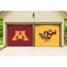 Minnesota Golden Gophers 7' x 8' 2-Piece Split Garage Door Decor