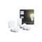 Hue White Starter Kit con 3 Lampadine led Smart, Luce Bianca Calda, Dimmerabile, 9W, Attacco E27,