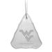 West Virginia Mountaineers Crystal Tree Personalized Ornament