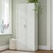 Lark Manor™ Elborough Armoire Wood in White | 71.13 H x 29.625 W x 16.13 D in | Wayfair 4771E26F749E4248A7D097271AE25689