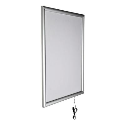update displays LED Plakatmagnetrahmen »Economy« A3 einseitig silber, 33.7x46x1.3 cm Image