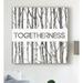 East Urban Home Simply Family II by Grace Popp - Painting Print on Canvas in Gray/Green/White | 14 H x 14 W x 2 D in | Wayfair