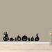 The Holiday Aisle® Cute Pumpkins Wall Decals Vinyl in Black | 12 H x 48 W in | Wayfair 97C7C275A2C44EB8B2D17847DB2E2B94