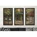 Winston Porter 'Mandis Cafe' Oil Painting Print Multi-Piece Image Plastic/Acrylic in Green/Yellow | 25.5 H x 40.5 W x 1 D in | Wayfair