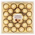 Ferrero Rocher Pralines, Bulk Chocolate Gift Box, Easter Chocolate Hamper, Whole Hazelnut Covered in Milk Chocolate and Nut Croquante, Pack of 6 x 24 (144pcs)