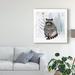 The Holiday Aisle® Cozy Woodland Animal IV by Victoria Borges - Graphic Art Print on Canvas in Black/Gray/Green | 14 H x 14 W x 2 D in | Wayfair