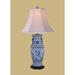 Charlton Home® Pettit 32.5" Table Lamp Porcelain in Blue/White | 32.5 H x 18 W x 18 D in | Wayfair 1FD1305777B2401D99C67497DA39B0D8