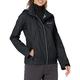 Columbia Women's Waterproof and Breathable Rain Jacket, Black, Small