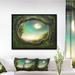 East Urban Home 'Enchanted Dark Forest' Graphic Art Canvas in Green | 30 H x 40 W x 1.5 D in | Wayfair ERNH5232 46703978