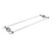 Allied Brass Pacific Beach 34" Towel Bar for Glass Shower Door Metal in Gray | 2.3 H x 8.8 D in | Wayfair PB-41-BB-30-SN