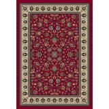 Gray 32 x 0.38 in Area Rug - August Grove® Gleason Floral Tufted Red/Green/Beige Area Rug Metal | 32 W x 0.38 D in | Wayfair