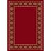 Red 28 x 0.38 in Area Rug - Winston Porter Kelesia Brick Kabul Area Rug Nylon | 28 W x 0.38 D in | Wayfair EEDA42EF76124ECC9B0E29735AC395D7