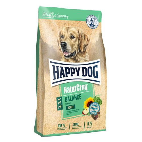 15kg NaturCroq Balance Happy Dog Hundefutter trocken