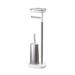 Joseph Joseph EasyStore Plus Free Standing Toilet Paper Holder w/ Flex Steel Toilet Brush Metal | 29.92 H x 9.25 W x 6.89 D in | Wayfair 70519