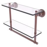 Red Barrel Studio® Arviso Wall Shelf Glass/Metal in Brown | 12 H x 16 W x 5.6 D in | Wayfair 5AB342EDBB604CC78AD1D27F1458CBE1