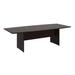 "Bush Business Furniture 99TB9642MRK - 96""L x 42""W Boat Top Conference Table - Wood Base in Mocha Cherry"