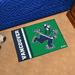 FANMATS Vancouver Canucks Uniform Starter 30 in. x 19 in. Non-Slip Indoor Only Door Mat Synthetics in Blue/Green | Wayfair 19279