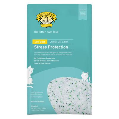 Dr. Elsey's Stress Protection Unscented Lowdust Crystal Gel Cat Litter, 7.5 lbs.