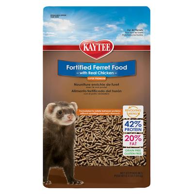 Kaytee Fortified Diet Chicken Ferret Food, 4 lbs.