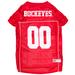 NCAA BIG 10 Mesh Jersey for Dogs, Small, Ohio State, Multi-Color