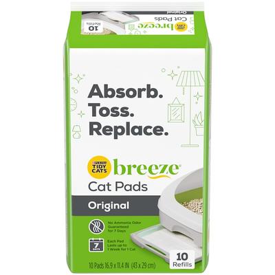 Tidy Cats BREEZE Cat Pads Refill Pack, 18.24 oz., Count of 10