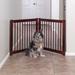 360 Configurable Pet Gate Extension Kit, 24" H, Small, Brown