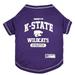 NCAA BIG 12 T-Shirt for Dogs, X-Large, Kansas State, Multi-Color