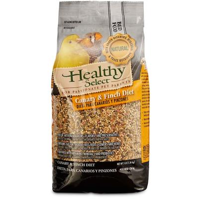 Healthy Select Canary & Finch Diet Bird Food, 3 lbs.