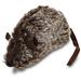 Giant Rat Cat Toy with Catnip, 4" L, 4 IN, Brown