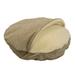 Orthopedic Premium Micro Suede Cozy Cave Pet Bed, 45" L X 45" W X 45" H, Piston Sand, X-Large, Brown
