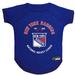 New York Rangers Dog T-Shirt, Large, Multi-Color