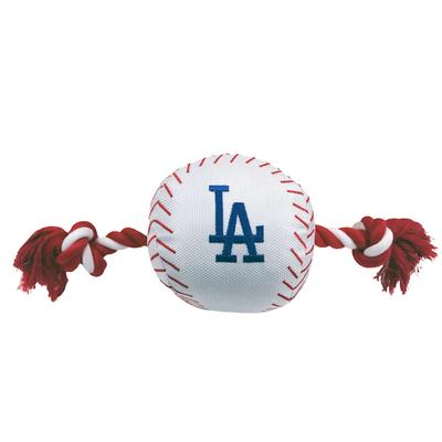 MLB Los Angeles Dodgers Baseball Toy, Large, Blue / Blue