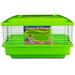 Carry-N-Cage Small Animal Habitat, 11" L X 9" W X 7" H, Assorted