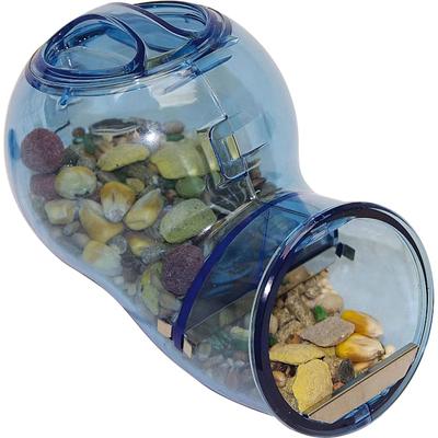 Kaytee Critter Trail Food Dispenser, 3" L X 3.8" W X 6.1" H
