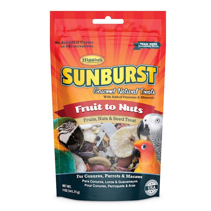Higgins Sunburst Gourmet Natural Treats - Fruit to Nuts, 5 oz