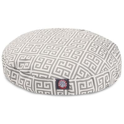 Majestic Pet Grey Towers Round Pet Bed, 36" L x 36" W