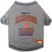 NCAA BIG 10 T-Shirt for Dogs, Large, Illinois, Multi-Color