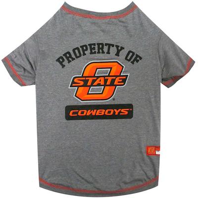 NCAA BIG 12 T-Shirt for Dogs, Small, Oklahoma State, Multi-Color