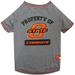 NCAA BIG 12 T-Shirt for Dogs, Small, Oklahoma State, Multi-Color