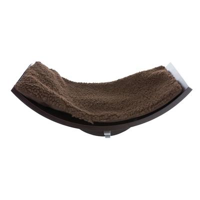 TRIXIE Wall Mounted Cat Bed Espresso Furniture, 11" H