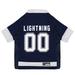 NHL Atlantic Division Mesh Jersey For Dogs, Small, Tampa Bay Lightning, Multi-Color