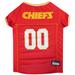 NFL AFC West Mesh Jersey For Dogs, Small, Kansas City Chiefs, Multi-Color