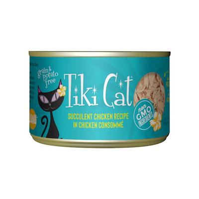 Tiki Cat Puka Puka Luau Chicken Wet Cat Food, 6 oz., Case of 8