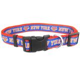 New York Knicks NBA Dog Collar, Small, Blue