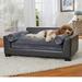 Skylar Dark Grey Sofa for Dog, 42" L X 26" W, Large, Gray